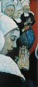 Paul Gauguin La Vision du Sermon - Combat de Jacob avec l'ange oil painting artist